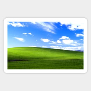 Windows XP Meadow Sticker